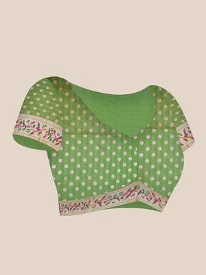 Ethnic Motifs Zari Paithani Saree 5
