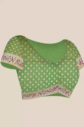 Ethnic Motifs Zari Paithani Saree