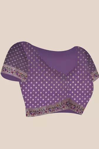 Ethnic Motifs Zari Paithani Saree