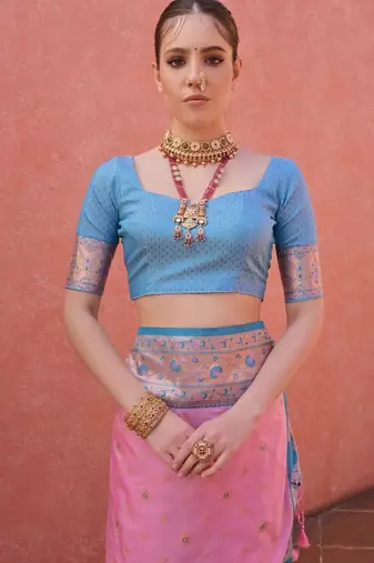Woven Design Zari Paithani Saree