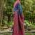 Peacock Firozi Ethnic Motifs Woven Design Zari Pashmina Silk Sarees