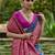 Peacock Firozi Ethnic Motifs Woven Design Zari Pashmina Silk Sarees
