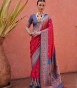 Woven Design Zari Paithani Saree