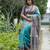 Printed Bordered Tussar Saree