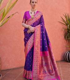 Woven Design Zari Paithani Saree