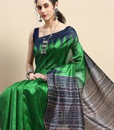 Jute Silk Tussar Saree