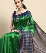 Jute Silk Tussar Saree