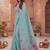 Floral Pure Cotton Fusion Chanderi Saree