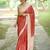 Checked Tussar Saree