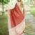 Checked Tussar Saree