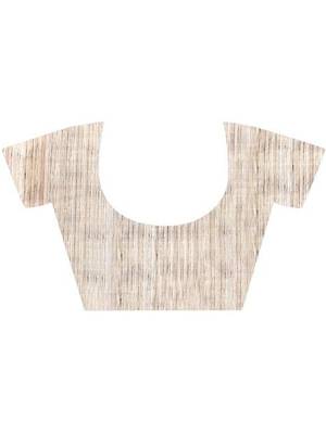 Checked Tussar Saree 6