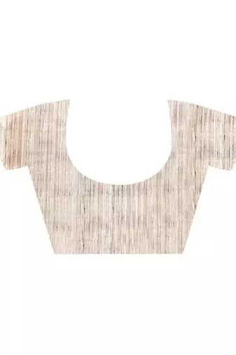 Checked Tussar Saree