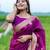 Floral Woven Design Zari Mysore Silk Saree
