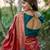 Floral Woven Design Zari Banarasi Saree