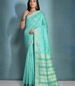 Woven Design Zari Bhagalpuri Saree