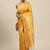 Yellow & Beige Ethnic Motifs Bhagalpuri Saree