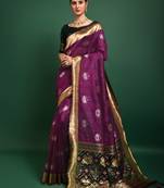 Woven Design Zari Patola Saree
