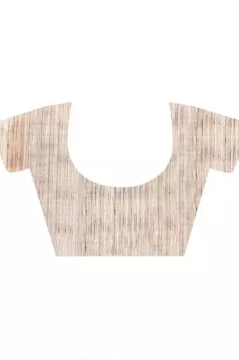 Checked Tussar Saree