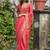 Brink Gajri Woven Design Linen Silk Zari Butti Weaves Saree