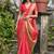 Brink Gajri Woven Design Linen Silk Zari Butti Weaves Saree