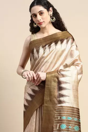 Solid Silk Cotton Saree