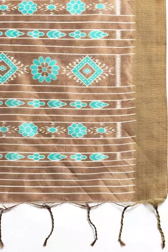 Solid Silk Cotton Saree