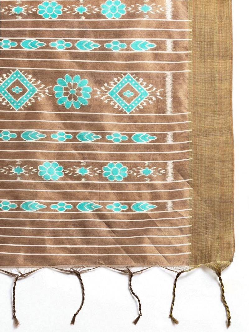Solid Silk Cotton Saree