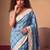 Checked Zari Jute Silk Tussar Saree