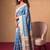 Checked Zari Jute Silk Tussar Saree