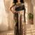 Batik Zari Silk Blend Designer Banarasi Saree