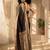 Batik Zari Silk Blend Designer Banarasi Saree