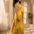 Batik Zari Silk Blend Designer Banarasi Saree