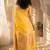 Batik Zari Silk Blend Designer Banarasi Saree