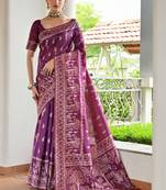 Woven Design Zari Banarasi Saree