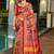 Ethnic Motifs Woven Design Zari Banarasi Saree