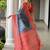 Geometry Printed Saree and Solid Blouse