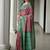 Geometric Printed Saree with Blouse Piece