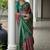Geometric Printed Saree with Blouse Piece