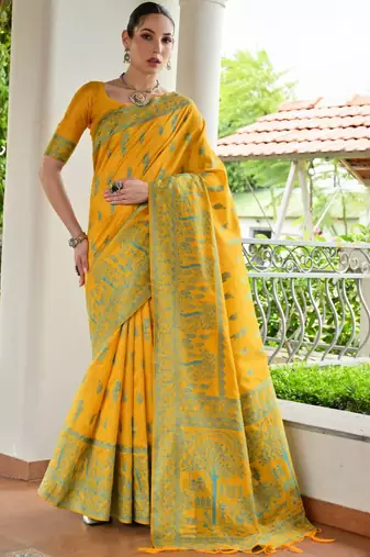 Handloom Raw Silk Saree