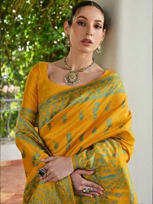 Handloom Raw Silk Saree 2