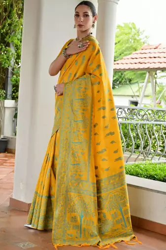 Handloom Raw Silk Saree
