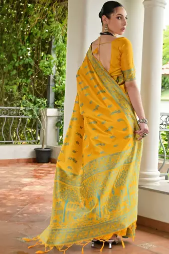 Handloom Raw Silk Saree