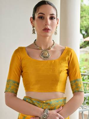 Handloom Raw Silk Saree 6