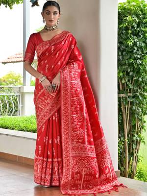 Raw Silk Saree 1