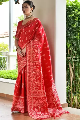 Raw Silk Saree