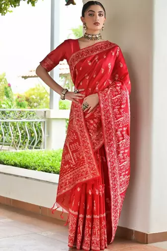 Raw Silk Saree