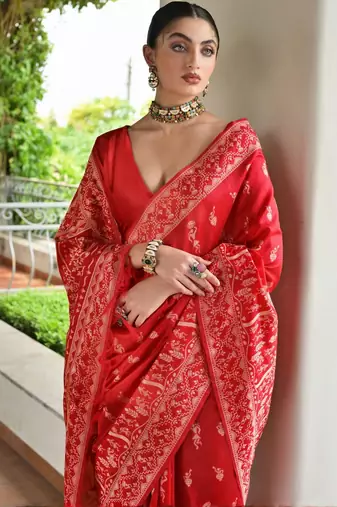 Raw Silk Saree