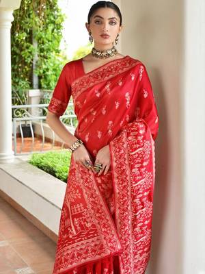 Raw Silk Saree 6