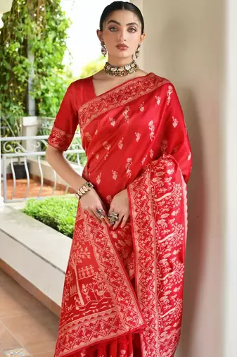 Raw Silk Saree