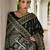 Ethnic Motifs Woven Design Zari Banarasi Saree